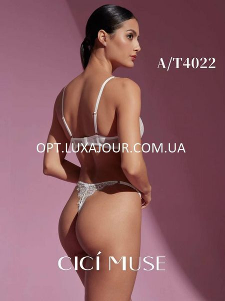 Комплект нижньої білизни оптом Cici Muse A4022 Білий A4022 Білий фото OPT LUX AJOUR