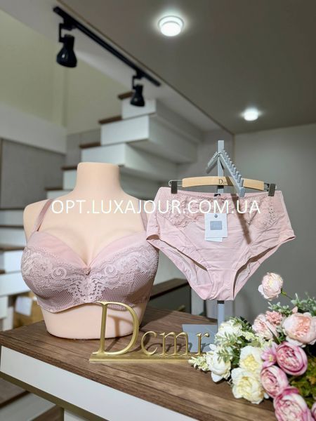 Комплект нижньої білизни оптом Dcmr UJ7074 пудра UJ7074 пудра фото OPT LUX AJOUR