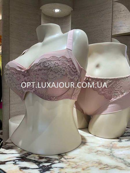 Комплект нижньої білизни оптом Dcmr UJ7074 пудра UJ7074 пудра фото OPT LUX AJOUR
