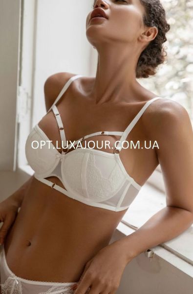Комплект нижнего белья оптом Mandhari 21050 белый 21050 білий фото OPT LUX AJOUR