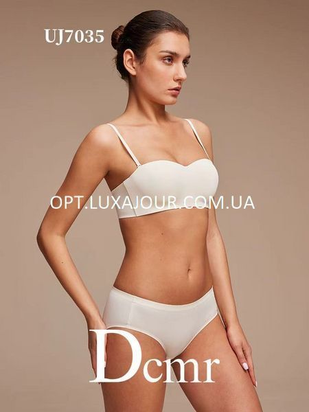 Комплект нижньої білизни оптом Dcmr UJ7035 молочний UJ7035 молочний фото OPT LUX AJOUR