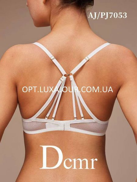 Комплект нижнего белья оптом Dcmr AJ7053 белый AJ7053 білий фото OPT LUX AJOUR