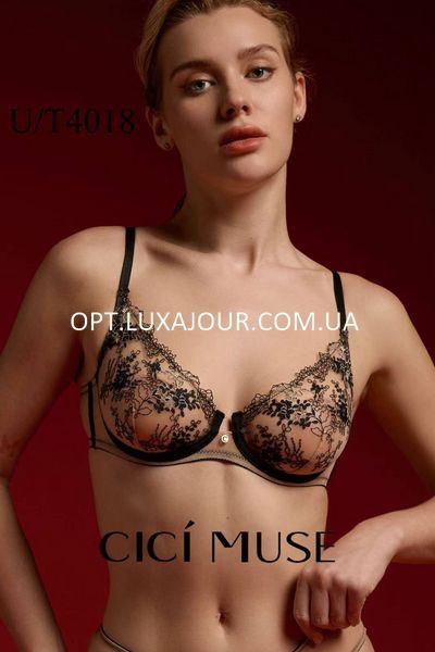 Комплект нижньої білизни оптом Cici Muse U4018 бежевий U4018 бежевий фото OPT LUX AJOUR