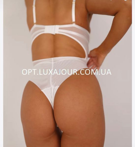 Боді оптом Rose Notturno 873 білий 873 білий фото OPT LUX AJOUR
