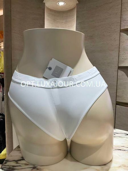 Трусики бразилійки оптом Dcmr P7072 білий, M/1-L/2-XL/2-2XL/1