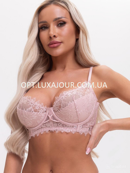 Комплект нижньої білизни оптом Dcmr AJ7044 пудра AJ7044 пудра фото OPT LUX AJOUR