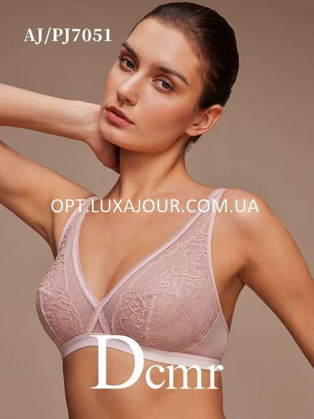 Комплект нижнего белья оптом Dcmr (Balaloum) AJ7051 пудра AJ7051 пудра фото OPT LUX AJOUR